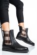 Ghete femei piele naturala negre 5s77356