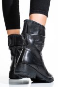 GHETE FEMEI PIELE NATURALA NEGRE 2S77501