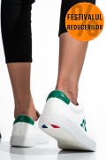 LE COQ SPORTIF, PANTOFI SPORT WHITE GREEN TENNIS