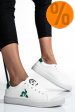 Le coq sportif, pantofi sport white green tennis