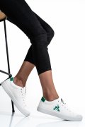 LE COQ SPORTIF, PANTOFI SPORT WHITE GREEN TENNIS