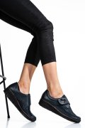 RIEKER, PANTOFI BLEUMARIN PIELE NATURALA 537C0-14