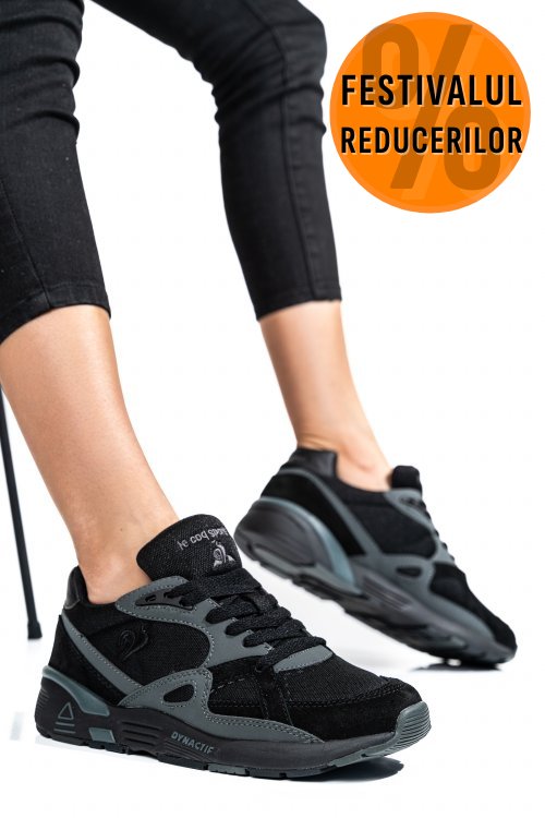 Le coq sportif, pantofi sport black lcs r850