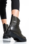 GHETE FEMEI PIELE NATURALA KHAKI 2S77YY0110201