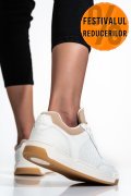 LE COQ SPORTIF, PANTOFI SPORT WHITE PARK W MONOGRAMME