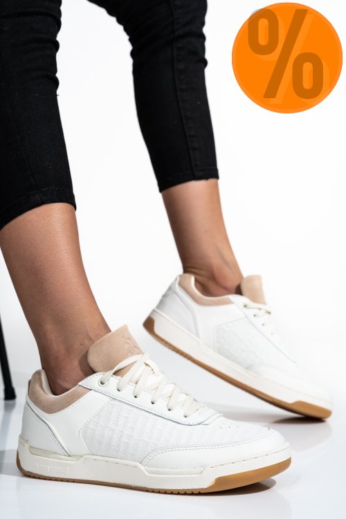 Le coq sportif, pantofi sport white park w monogramme