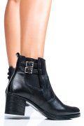 BOTINE DAMA PIELE NATURALA NEGRE WS77H70H11