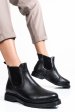 Ghete femei piele naturala negre ws77h-294h03