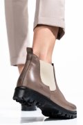 GHETE FEMEI PIELE NATURALA TAUPE 46-673-130