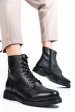 Ghete dama piele naturala negre ws77h-294h26