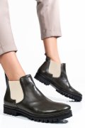 GHETE FEMEI PIELE NATURALA OLIVE 46-673-130
