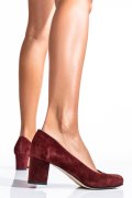 PANTOFI VISINII PIELE NATURALA INTOARSA 1S77500
