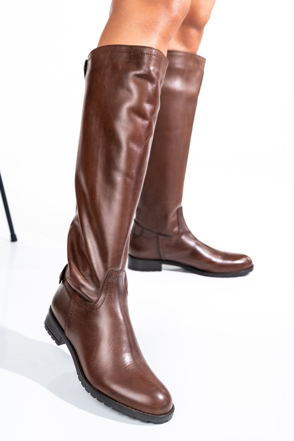 CIZME DAMA  PIELE NATURALA MARO RS77S035