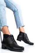 RIEKER, GHETE DAMA PIELE NATURALA NEGRE 7863100