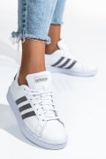 ADIDAS, PANTOFI SPORT WHITE GRAND COURT