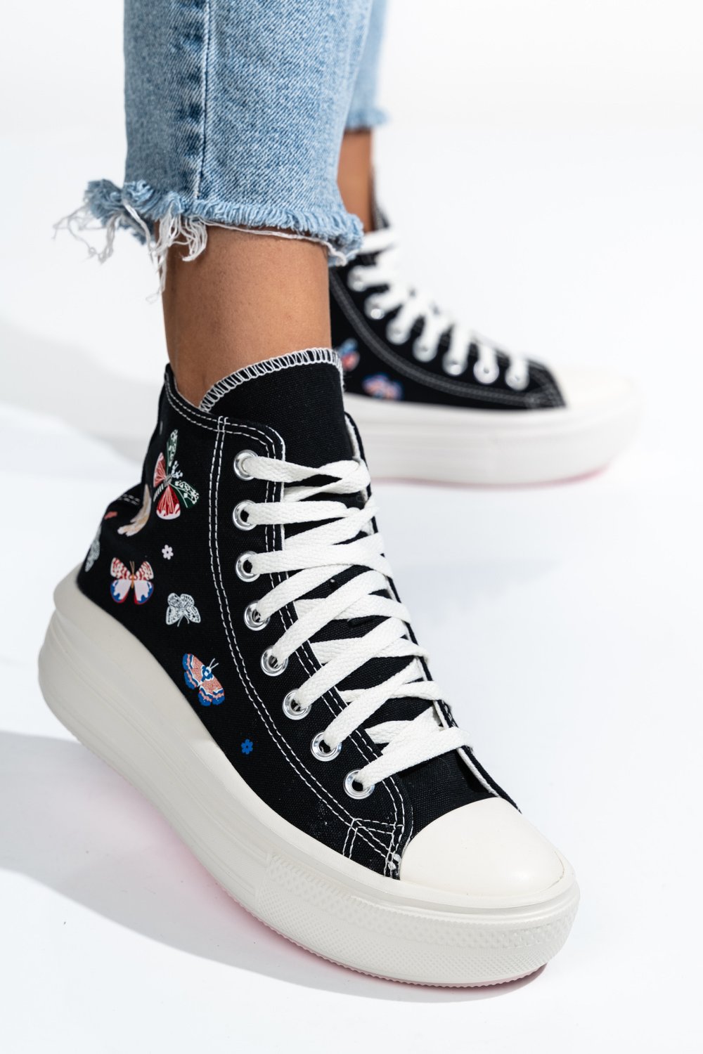 CONVERSE, SNEAKERS BLACK CTAS  MOVE HI