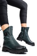 GHETE DAMA PIELE NATURALA VERZI 2S7712881NP