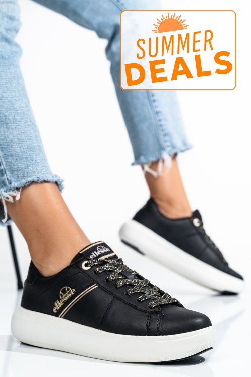 Ellesse, pantofi sport black el31w82460