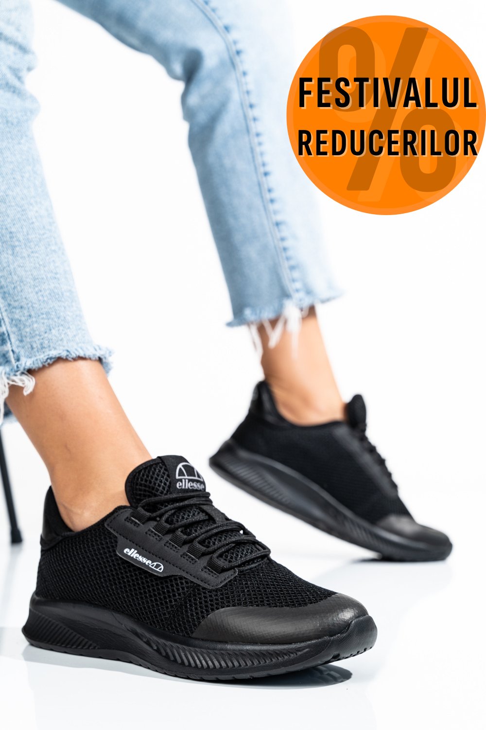 ELLESSE, PANTOFI SPORT BLACK EL22W65460