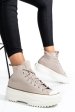 Converse, sneakers beige run star hike hi