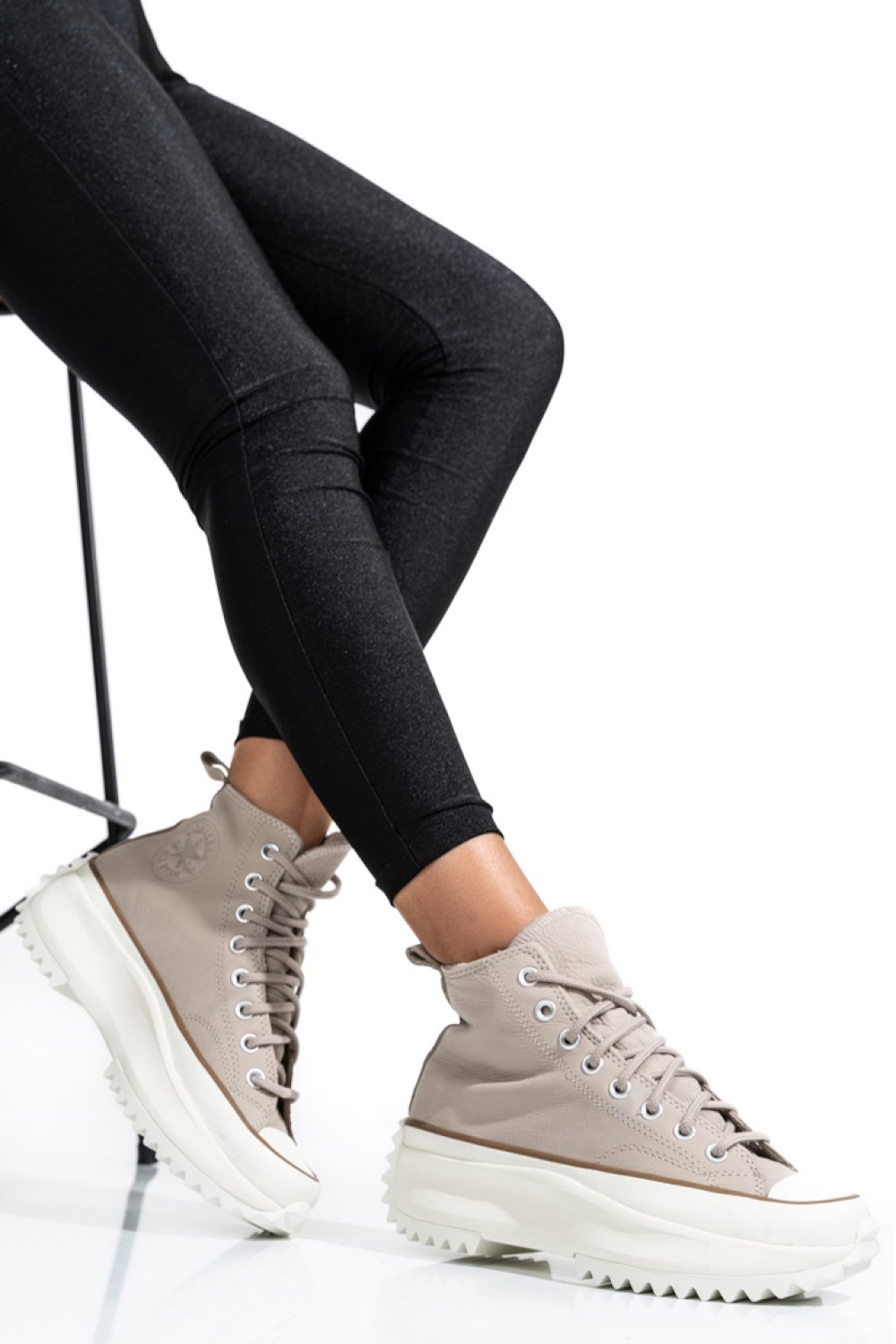 CONVERSE, SNEAKERS BEIGE RUN STAR HIKE HI