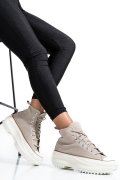 CONVERSE, SNEAKERS BEIGE RUN STAR HIKE HI
