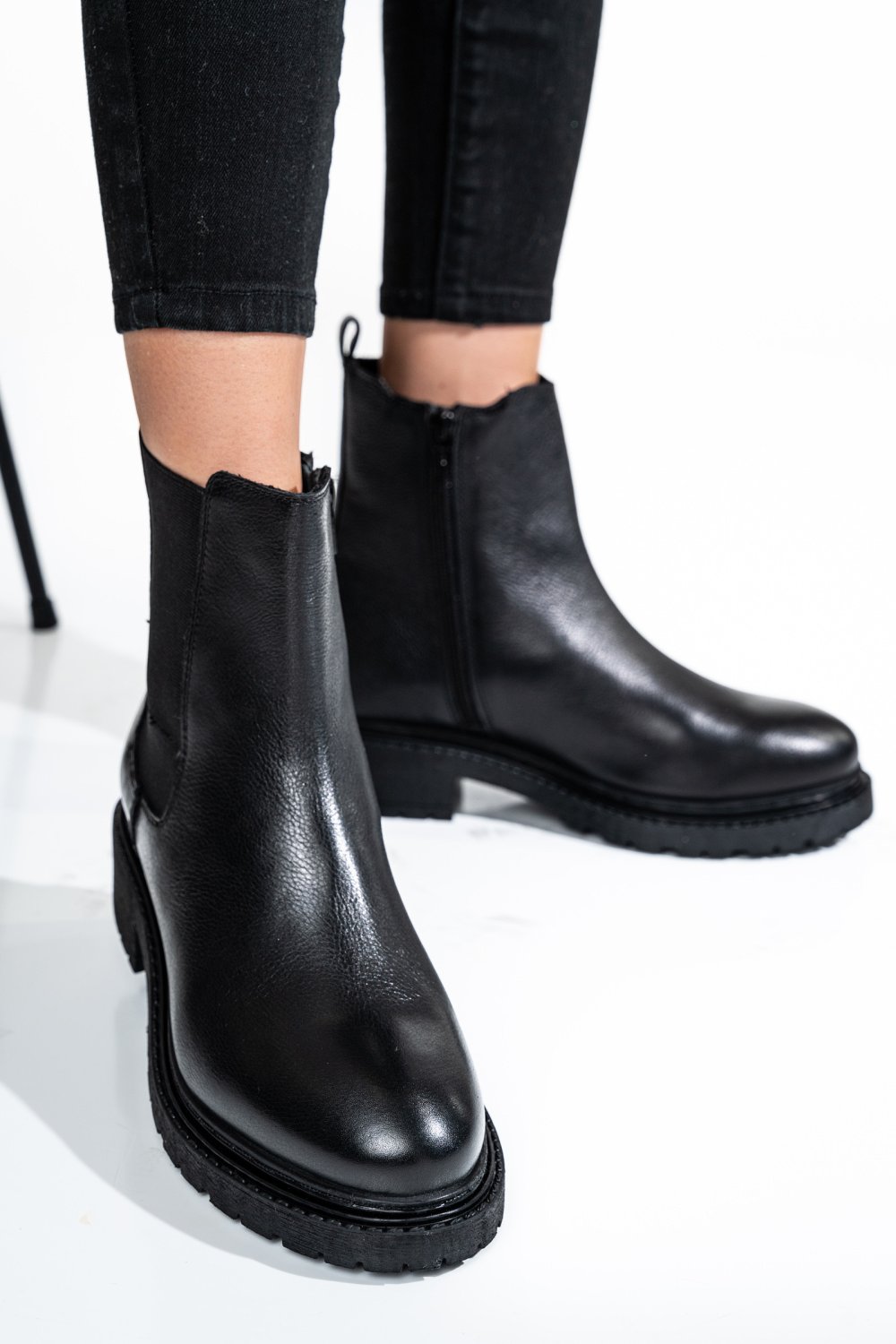 TOM TAILOR, GHETE DAMA BLACK 4S77258101