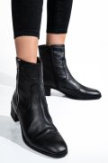 GHETE DAMA DE IARNA PIELE NATURALA NEGRE TOC MIC 7S77843