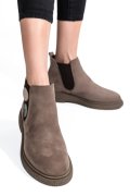 GHETE FEMEI PIELE NATURALA TAUPE 2S7732-003NBK