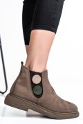 GHETE FEMEI PIELE NATURALA TAUPE 2S7732-003NBK