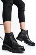 Ghete dama piele naturala negre 2s7732-004fl