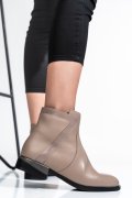 GHETE DAMA PIELE NATURALA BEJ 2S7732-006NP-NPK