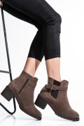 GHETE DAMA PIELE NATURALA TAUPE 2S7732-025SP