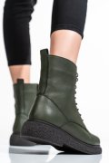 GHETE FEMEI PIELE NATURALA KHAKI 2S7732-002SFL