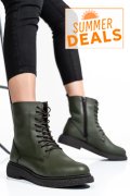 GHETE FEMEI PIELE NATURALA KHAKI 2S7732-002SFL