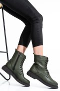 GHETE FEMEI PIELE NATURALA KHAKI 2S7732-002SFL