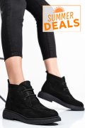 GHETE FEMEI PIELE NATURALA NEGRE 2S7732-001NBK