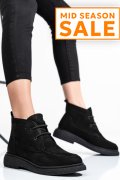 GHETE FEMEI PIELE NATURALA NEGRE 2S7732-001NBK