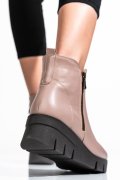 GHETE DAMA PIELE NATURALA TAUPE 2S7732-023NP