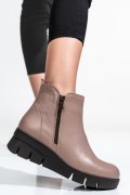 GHETE DAMA PIELE NATURALA TAUPE 2S7732-023NP