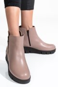 GHETE DAMA PIELE NATURALA TAUPE 2S7732-023NP