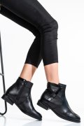 GHETE FEMEI PIELE NATURALA NEGRE 2S7732-006NP-NPK