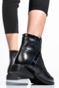 GHETE FEMEI PIELE NATURALA NEGRE 2S7732-006NP-NPK