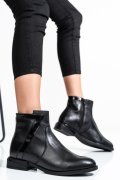 GHETE FEMEI PIELE NATURALA NEGRE 2S7732-006NP-NPK