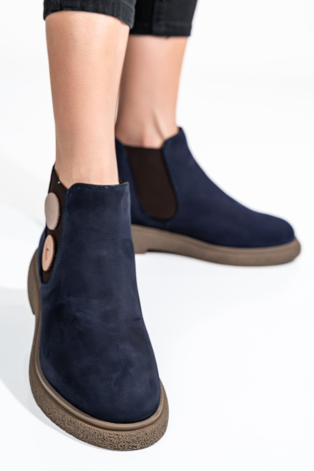 GHETE FEMEI PIELE NATURALA BLEUMARIN 2S7732-003NBK