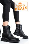 GHETE FEMEI PIELE NATURALA NEGRE 2S7732-002SFL