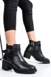 Ghete femei piele naturala negre 2s7732-025np