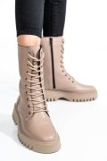 GHETE DAMA PIELE NATURALA BEJ 2S7732-052NP