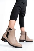 GHETE DAMA PIELE NATURALA BEJ 2S7732-008NP