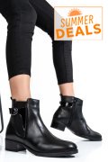 GHETE FEMEI PIELE NATURALA NEGRE 2S7732-008NP